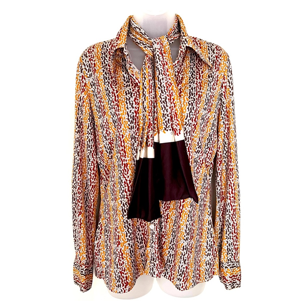Vintage Nylon Blouse